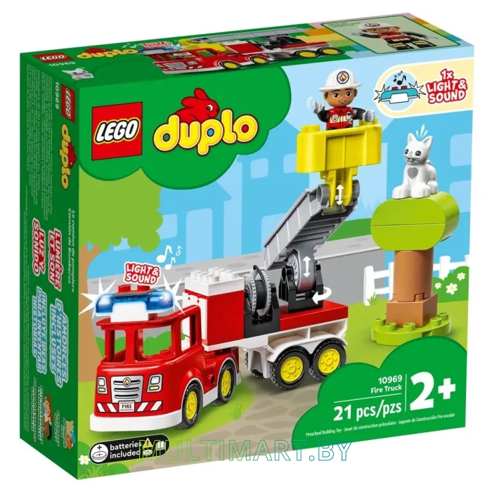 Конструктор LEGO Duplo 10969 Пожарная машина